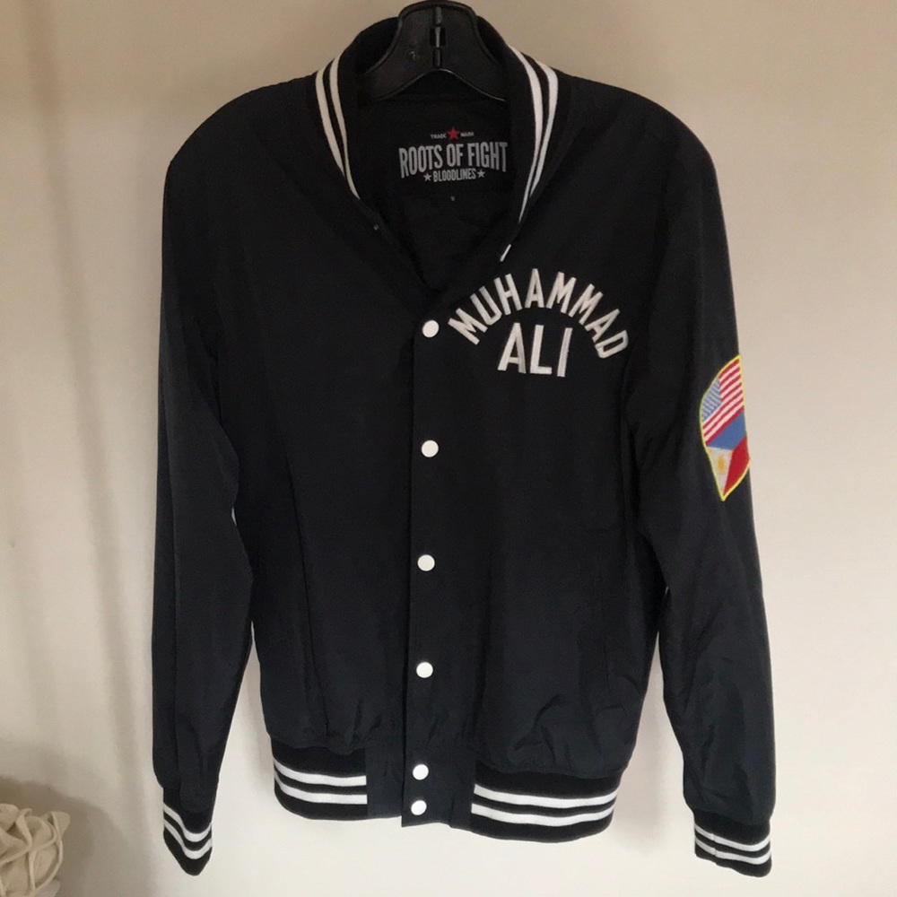 MUHAMMAD ALI BOMBER JACKET FOR LADIES SIZE SMALL